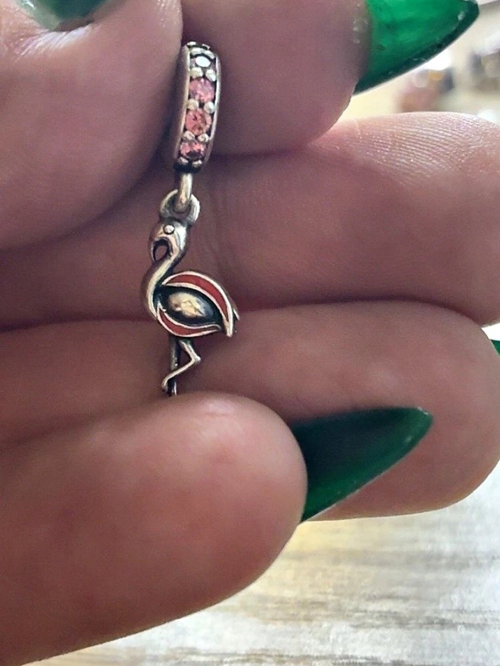 Pandora Retired Flamingo charm